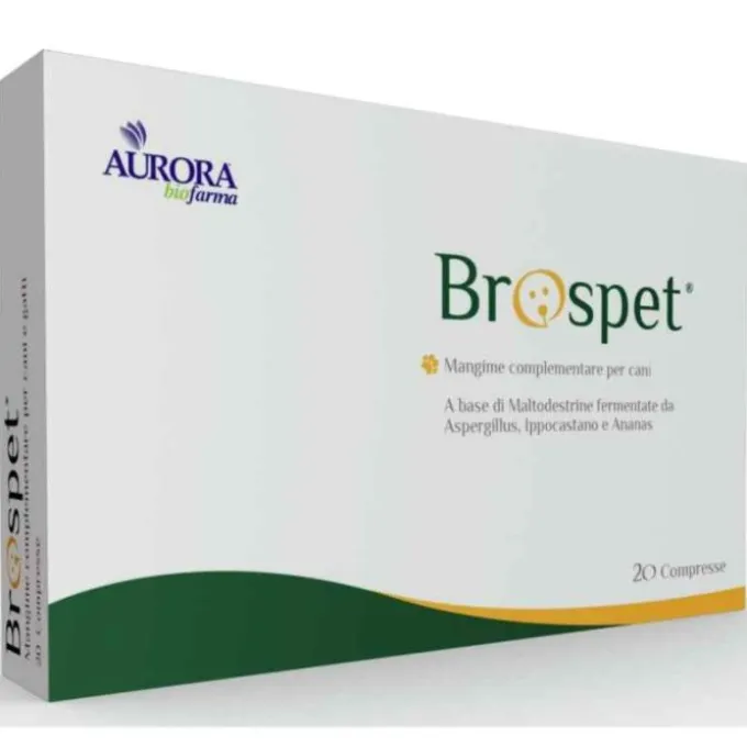 Aurora Licensing Brospet Integratore Drenante Cane 20 Compresse Integratori Per Animali