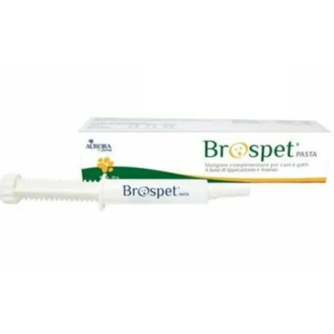 Aurora Licensing Brospet Pasta Mangime Complementare Drenaggio Liquidi Interstiziali Cani/Gatti 20G