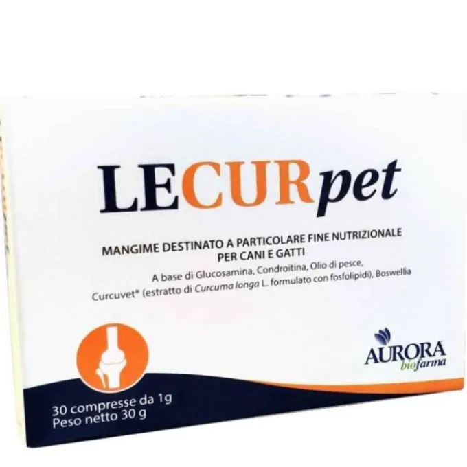 Aurora Licensing Lecurpet Integratore 30 Compresse Integratori Per Animali
