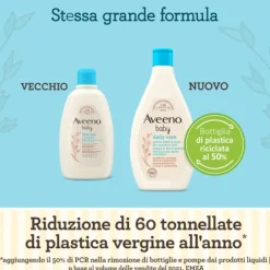 Aveeno Baby Daily Care Bagnodoccia Per Bagnetto Neonati Con Avena Per Pelle Delicata E Sensibile 400 Ml Bundle