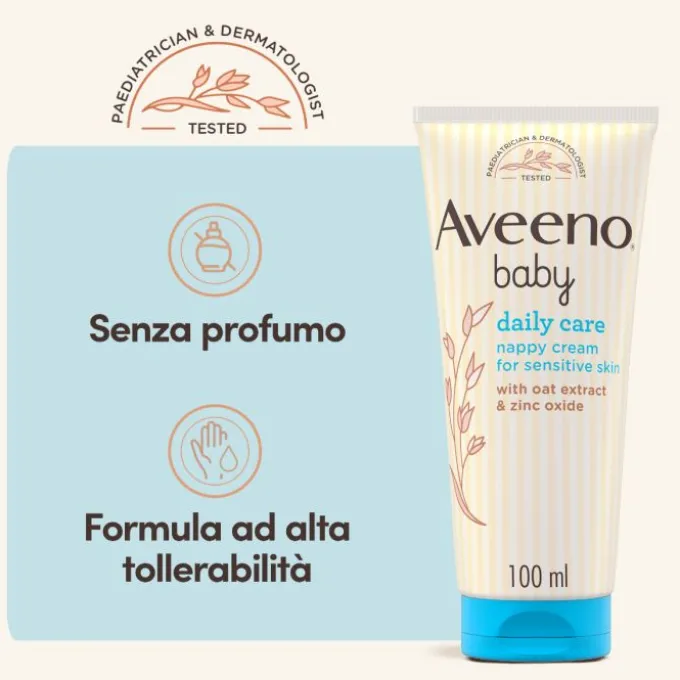 Aveeno Baby Nappy Cream 100 Ml