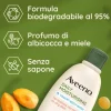 Aveeno Bagnoschiuma, Daily Moisturising Bagnodoccia Idratante Senza Sapone Per Una Pelle Vellutata E Luminosa, Yogurt Albicocca E Miele 300 Ml