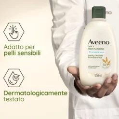 Aveeno Detergente Intimo Gently Wash 500Ml Igiene Quotidiana