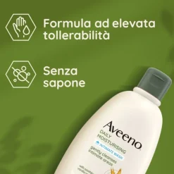 Aveeno Detergente Intimo Gently Wash 500Ml Igiene Quotidiana