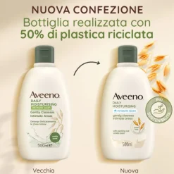 Aveeno Detergente Intimo Gently Wash 500Ml Igiene Quotidiana