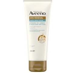 AVEENO SKIN RENEWAL SCRUB CORPO TUBO 200 ML ESFOLIANTE CON AVENA, PHA E NIACINAMIDE PER PELLI SENSIBILI