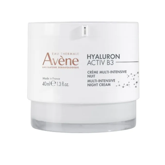 Avene Hyaluron Activ B3 Crema Notte Multi-Intensiva 40 Ml Idratanti Viso Pelle Normale