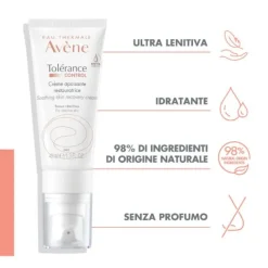 Avene Tolerance Control Balsamo Lenitivo Riequilibrante Pelli Sensibili 40 Ml