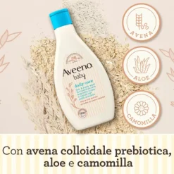 Avevo Baby Daily Care Bagnodoccia Per Bagnetto Neonato Corpo E Capelli Con Avena, Senza Parabeni E Solfati 250 Ml