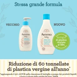 Avevo Baby Daily Care Bagnodoccia Per Bagnetto Neonato Corpo E Capelli Con Avena, Senza Parabeni E Solfati 250 Ml
