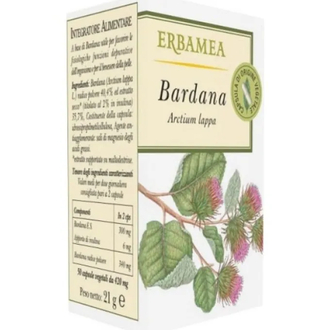 BARDANA 50 OPERCOLI - INTEGRATORE ALIMENTARE