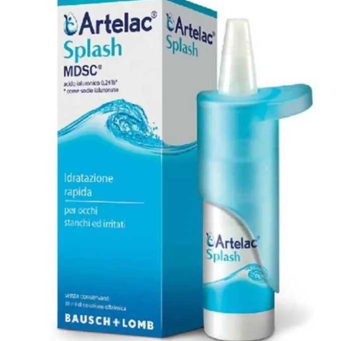 Baush & Lomb Artelac Splash Soluzione Idratante Occhi Multidose 10 Ml