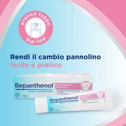 Bayer Bepanthenol Pasta Lenitiva Protettiva Con Pantenolo Per Prurito E Irritazione Da Pannolino 100