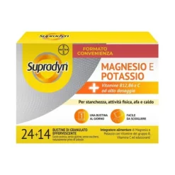 Bayer Supradyn Magnesio E Potassio Limited Edition 24+14 Bustine Spossatezza