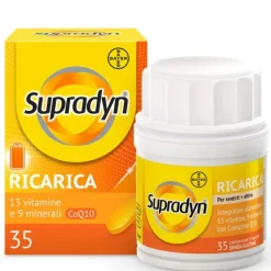 Bayer Supradyn Ricarica Integratore Di Vitamine, Sali Minerali E Coenzima Q10 35 Compresse Rivestite