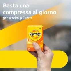 Bayer Supradyn Ricarica Integratore Di Vitamine, Sali Minerali E Coenzima Q10 35 Compresse Rivestite