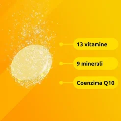 Bayer Supradyn Ricarica Integratore Di Vitamine, Sali Minerali E Coenzima Q10 15 Compresse Effervesc