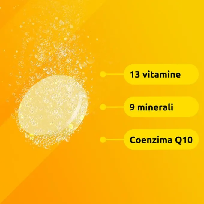 Bayer Supradyn Ricarica Integratore Di Vitamine, Sali Minerali E Coenzima Q10 15 Compresse Effervesc