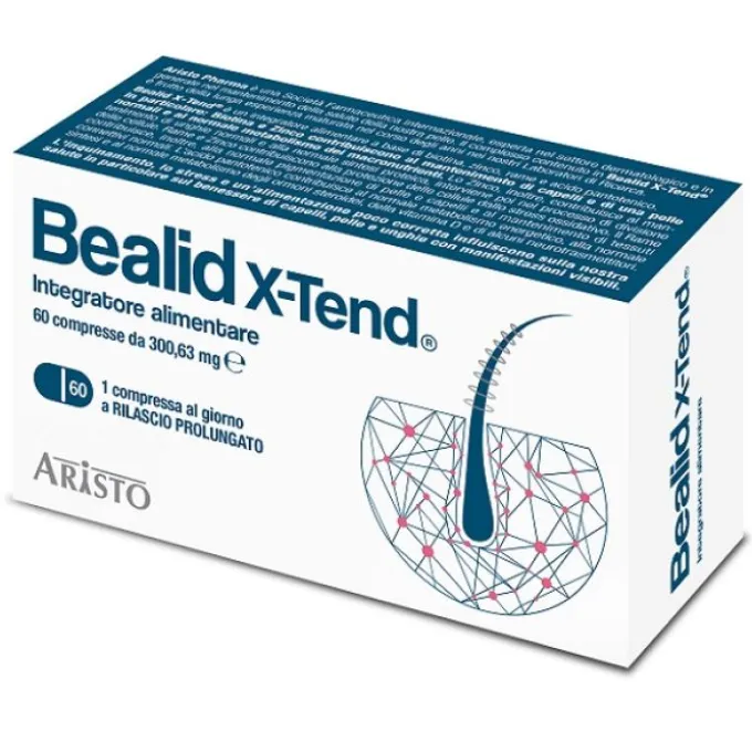 Bealid X Tend 60 Compresse - Integratore Alimentare Integratori Anticaduta