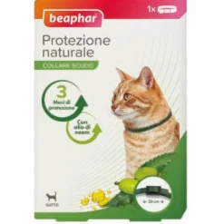 Beaphar Protezione Naturale Collare Antiparassitario Gatto 35Cm Collari