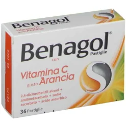 Benagol Vitamina C 36 Pastiglie Arancia