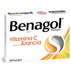Benagol Vitamina C 24 Pastiglie Arancia