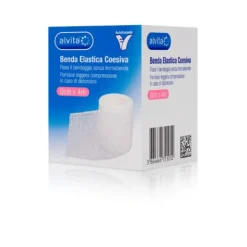 Benda Elastica Autoadesiva Alvita 6X4Cm Bende Elastiche Autofissanti