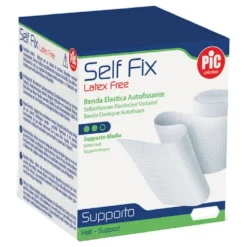BENDA ELASTICA COESIVA PIC SELFFIX SENZA LATTICE M 4X4CM