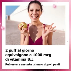 Benexol Spray Integratore Alimentare Di Vitamina B12 Ad Alto Dosaggio, Con Edulcorante, Flacone Da 15 Ml