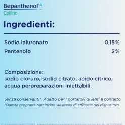 Bepanthenol Collirio 20 Monodose 0,5 Ml