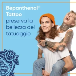 Bepanthenol Tattoo Detergente Delicato Per Tatuaggio Con Pantenolo, Protegge, Idrata E Rigenera La Pelle Tatuata 200Ml