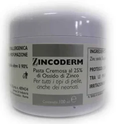 Bersan Zincoderm Pasta Cremosa 100 Ml Idratazione Pelle Secca