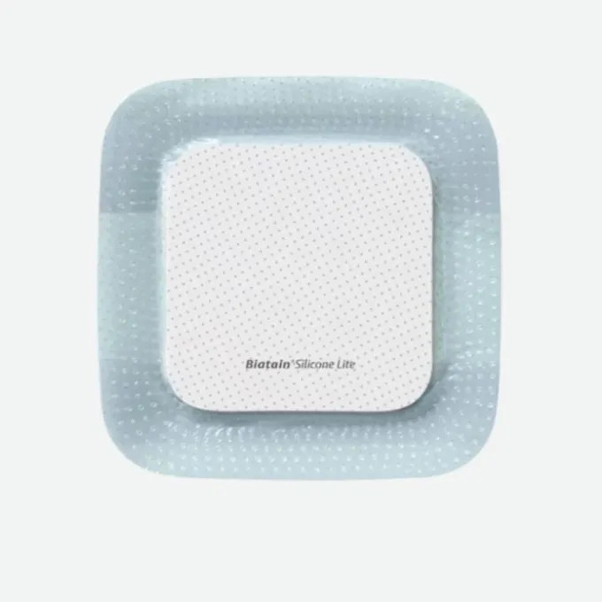 BIATAIN LITE MEDICAZIONE ADESIVA IN SILICONE 5X12,5CM 5 PEZZI - DISPOSITIVO MEDICO CLASSE IIA