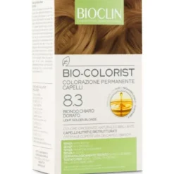 Bioclin Bio-Colorist 8.3 Biondo Chiaro Dorato Tintura Naturale Capelli Tinte