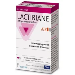 Biocure Lactibiane Atb Integratore Flora Intestinale 10 Capsule Fermenti Lattici