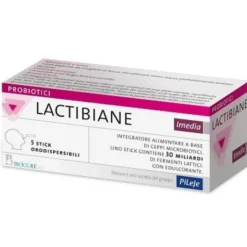 Biocure Lactibiane Imedia Integratore 5 Stick Orosolubili Fermenti Lattici