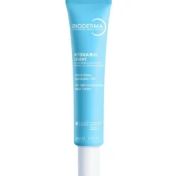 BIODERMA HYDRABIO LÉGÈRE CREMA IDRATANTE LEGGERA 40 ML. FORMULA IDROATTIVA CON AQUAGENIUM++, ACIDO IALURONICO E NIACINAMIDE. IDRATAZIONE 72 ORE.