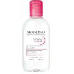 Bioderma Sensibio H2O Ar Acqua Micellare Detergente Struccante Antirossore 250 Ml