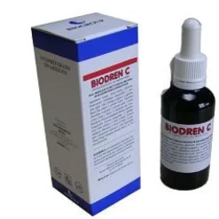 Biodren C Gocce Integratore Funzionalità Cardiocircolatoria 50 Ml Ritenzione Idrica