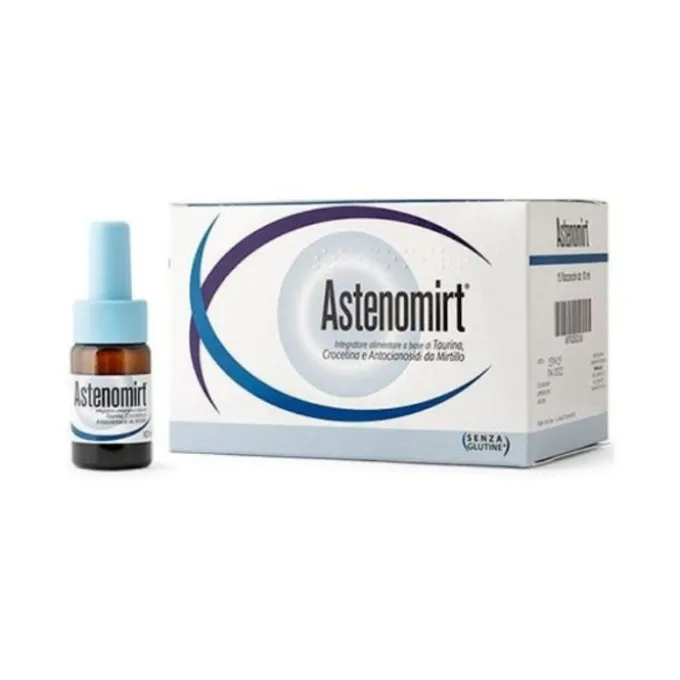 Biodue Astenomirt Integratore Per La Vista 15 Flaconcini 10 Ml Integratori Venotonici