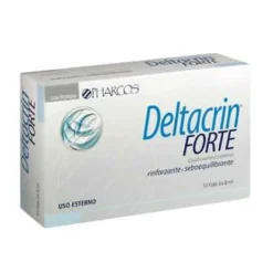 Biodue Pharcos Deltacrin Forte Integratore Rinforzante Capelli 10 Fialoidi 8 Ml
