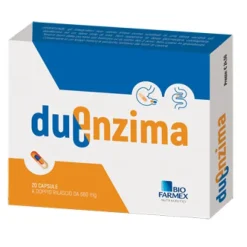 Biofarmex Duenzima 20 Capsule Gonfiore