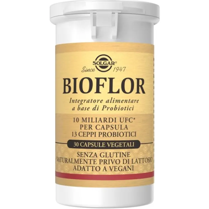 Bioflor Integratore Probiotico Multiceppo 13 Ceppi 30 Capsule Vegetali Fermenti Lattici