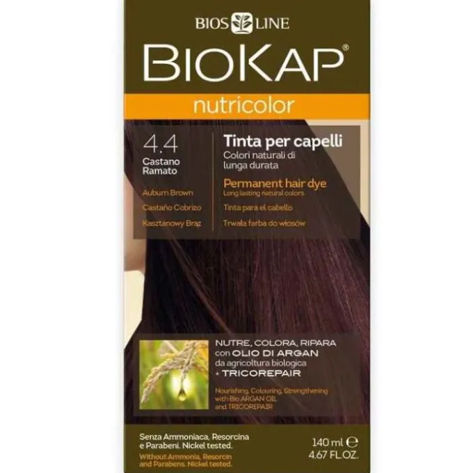 Biokap Nutricolor 4.4 Castano Ramato Tinta Per Capelli