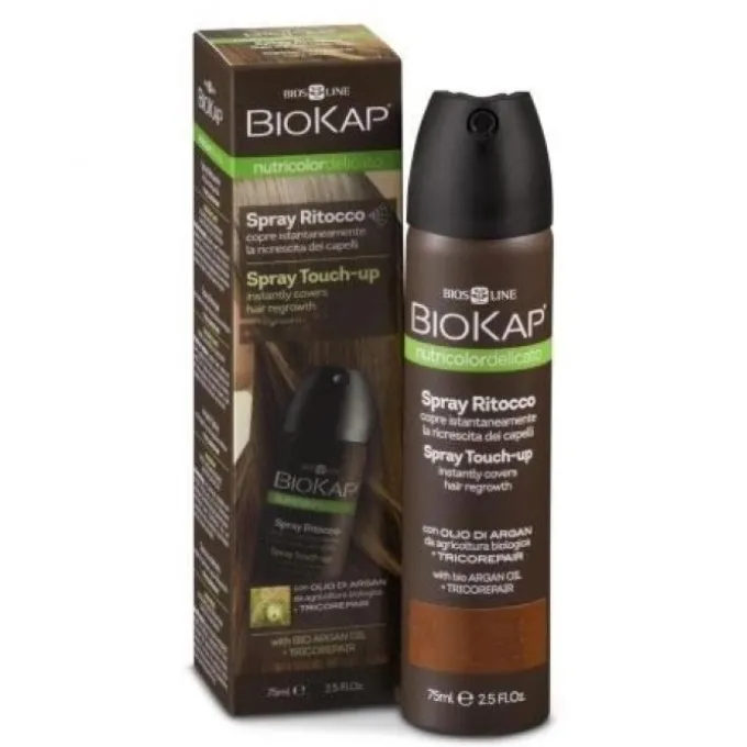 Biokap Nutricolor Spray Ritocco Tinta Per Capelli Nero