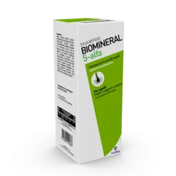 Biomineral 5-Alfa Shampoo Trattante Sebonormalizzante Per Capelli Che Cadono 200 Ml