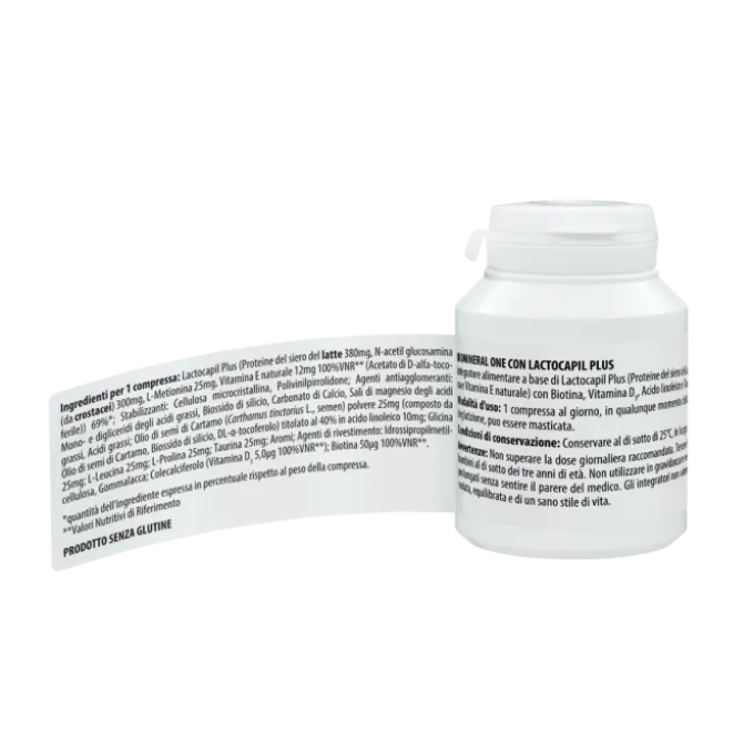 Biomineral One Lactocapil Plus Integratore Anticaduta Capelli 90 Compresse