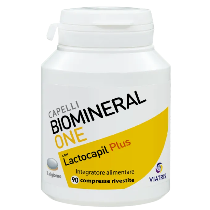 Biomineral One Lactocapil Plus Integratore Anticaduta Capelli 90 Compresse