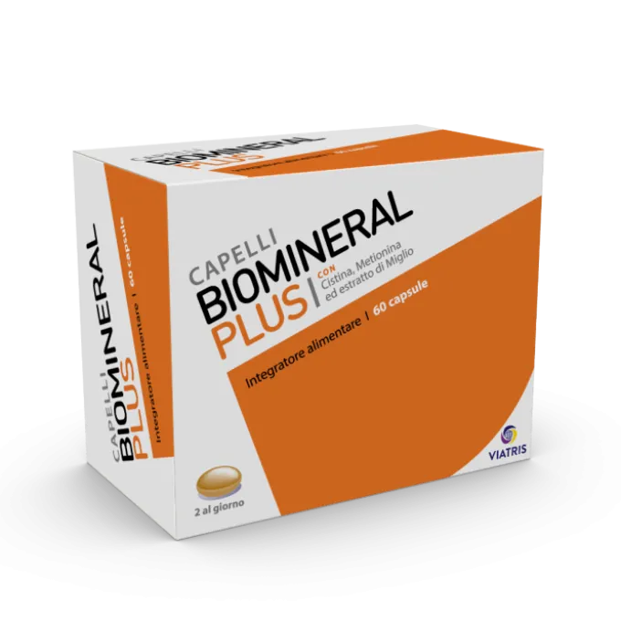 Biomineral Plus Integratore Anticaduta Capelli 60 Capsule Integratori Anticaduta