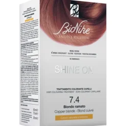 Bionike Shine On 7.4 Biondo Ramato Trattamento Colorante Capelli